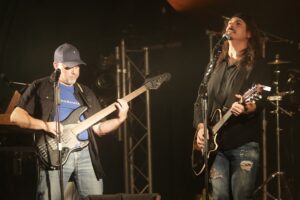 Kulturhof Kosma 251024 Stern-Combo-Meißen - hier die Vorband ??? mit drei Stücken